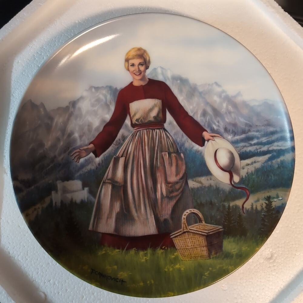 Knowles Sound of Music Sound of Music Plate #1 plate #6628H 1986